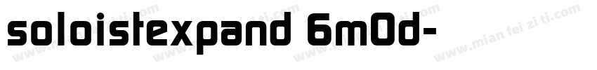 soloistexpand 6m0d字体转换